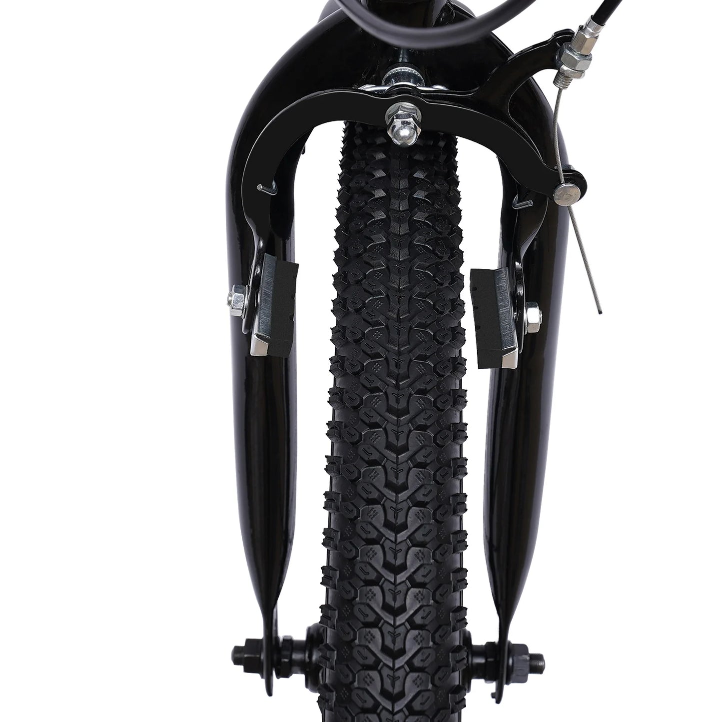 20-Inch 7-Speed Mountain Bike . Adult & Teen Bicycle with Dual Disc Brakes and Adjustable Seat