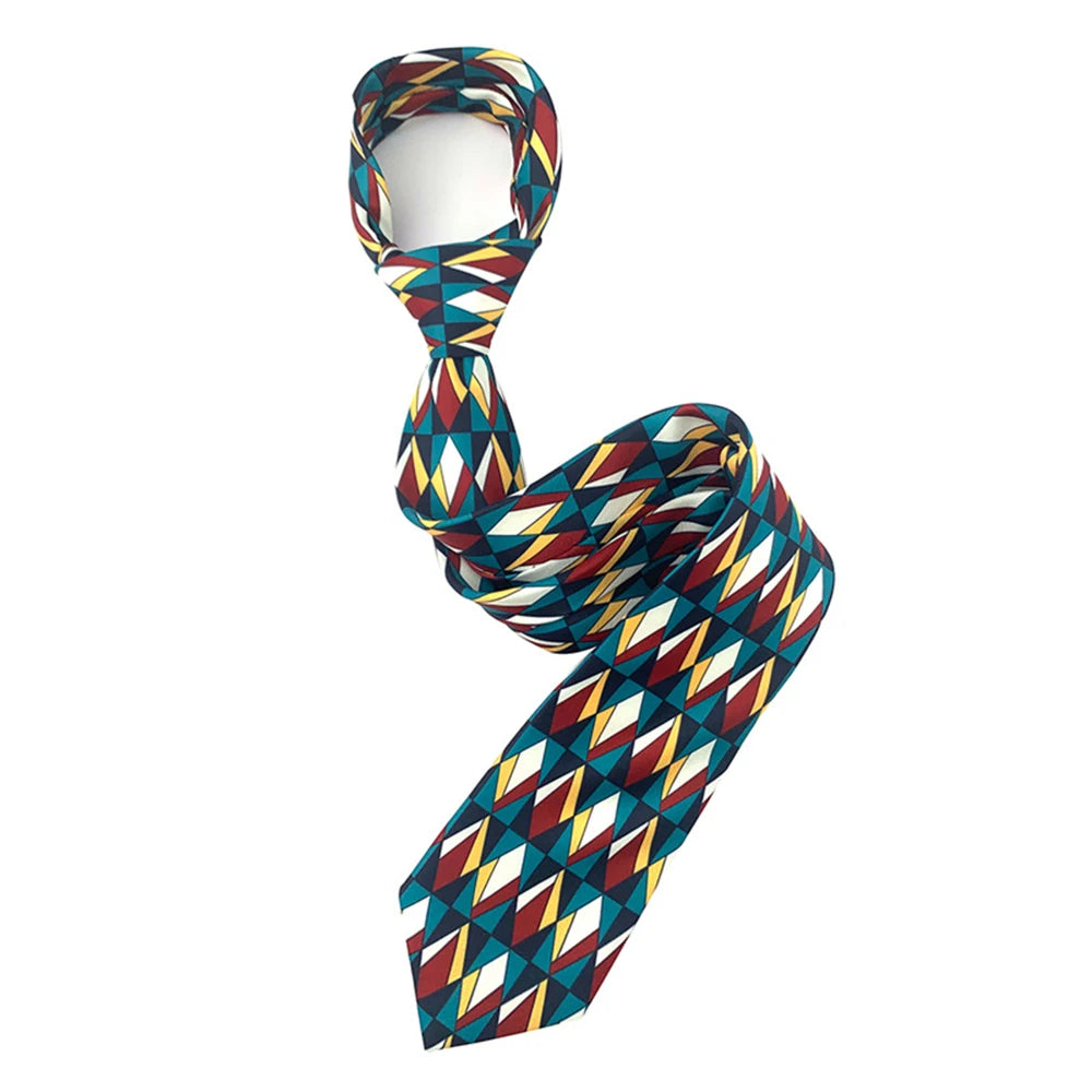 Men’s Luxury 8cm Vintage Silk Necktie Classic Designer Business, Wedding & Formal Dress Tie