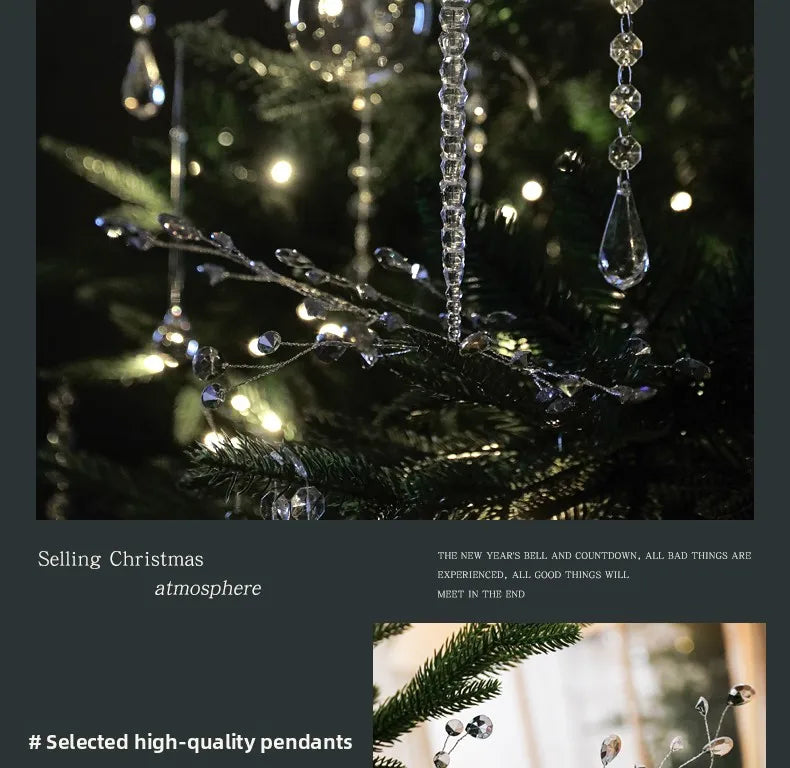 2025 new PE Christmas tree premium sense home living room DIY Christmas decoration Christmas