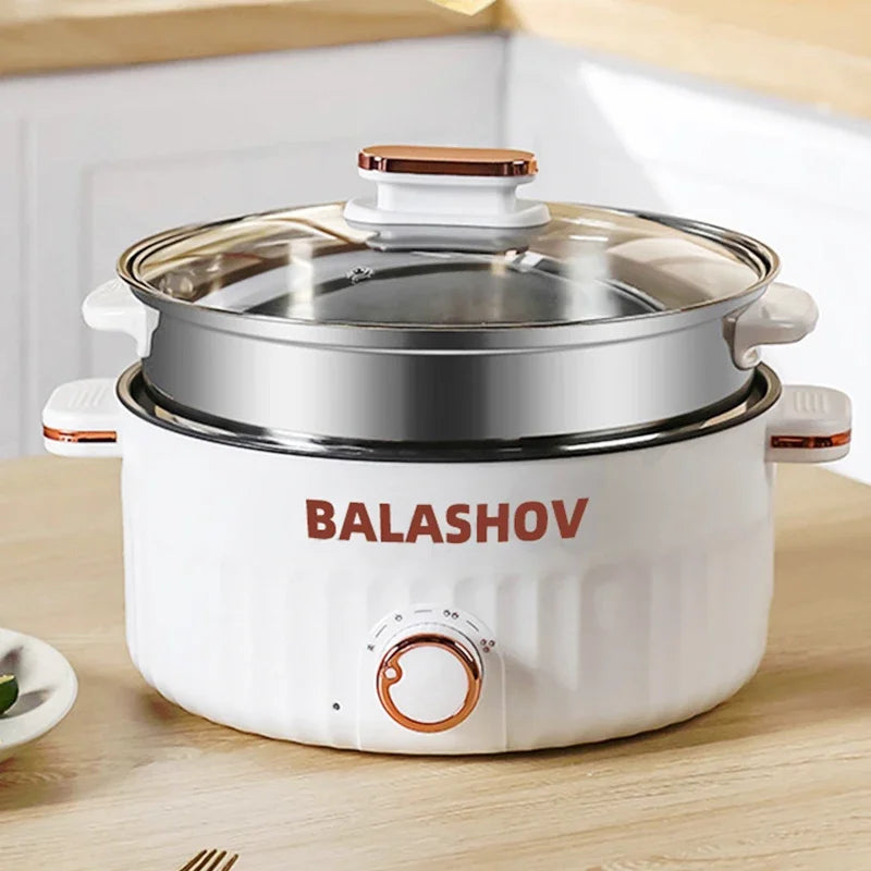 3L Portable Electric Rice Cooker 110V US Nonstick Pan