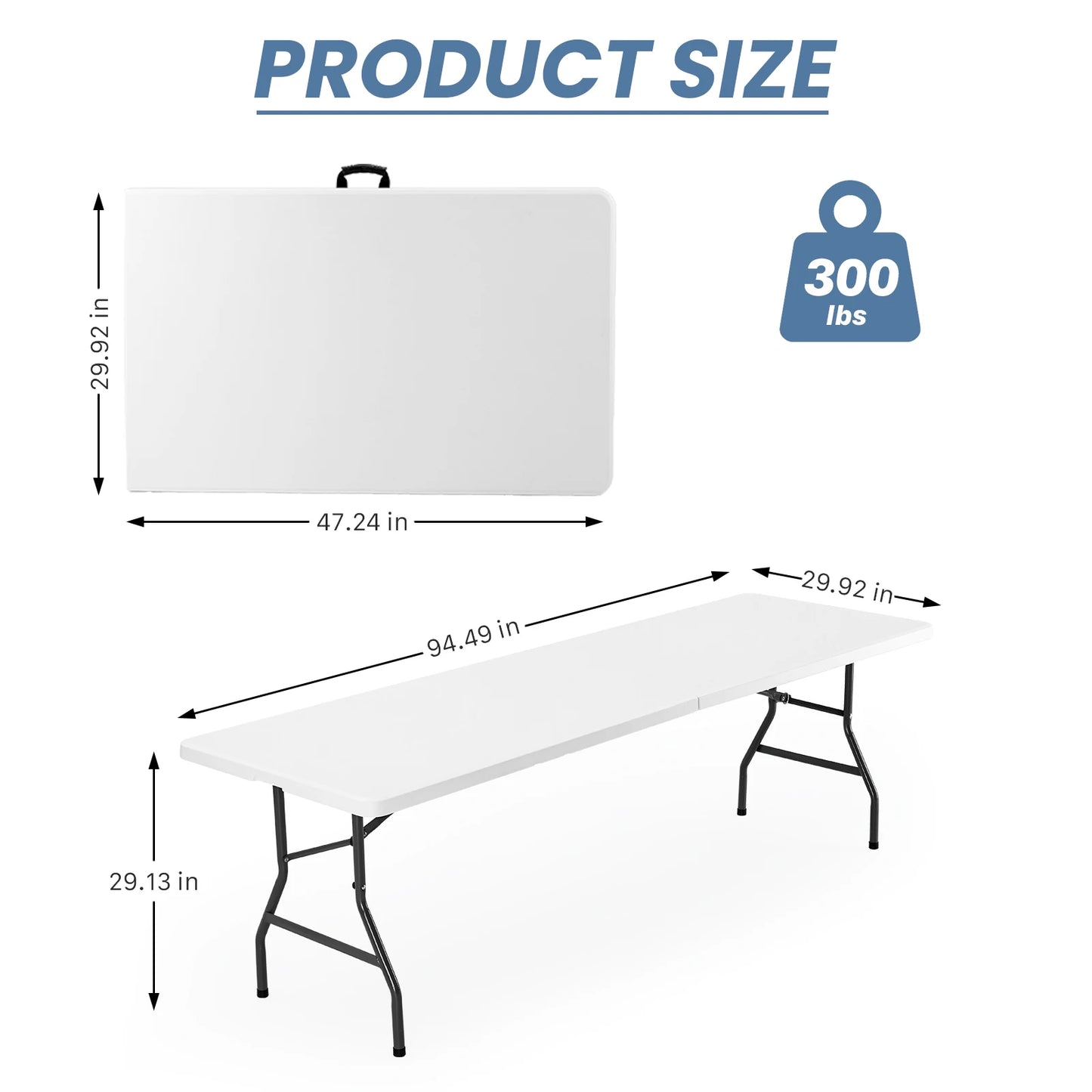 Portable Folding Camping Table – Lightweight Outdoor Picnic & Travel Table