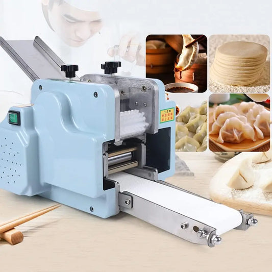 140W Commercial Electric Dumpling Skin Maker Wonton Dough