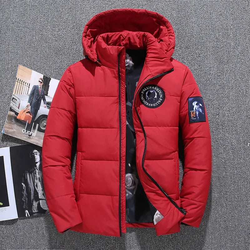 Men’s Extreme Cold Weather Duck Down Parka Jacket