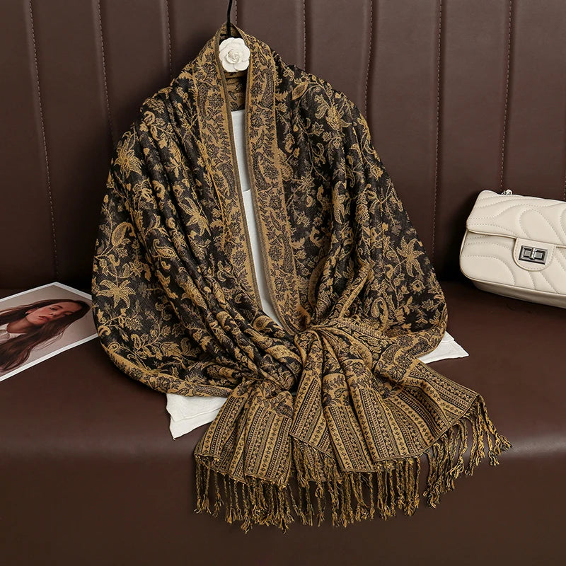 Luxury Cashmere Winter Scarf Shawl