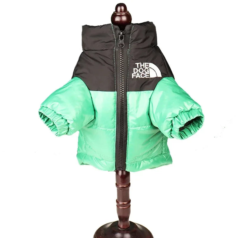 Winter Windproof Dog Jacket for French Bulldogs & Small Dogs
