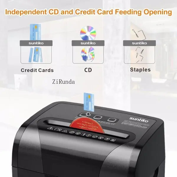 18-Sheet Cross-Cut Paper Shredder with P-4 Security Level