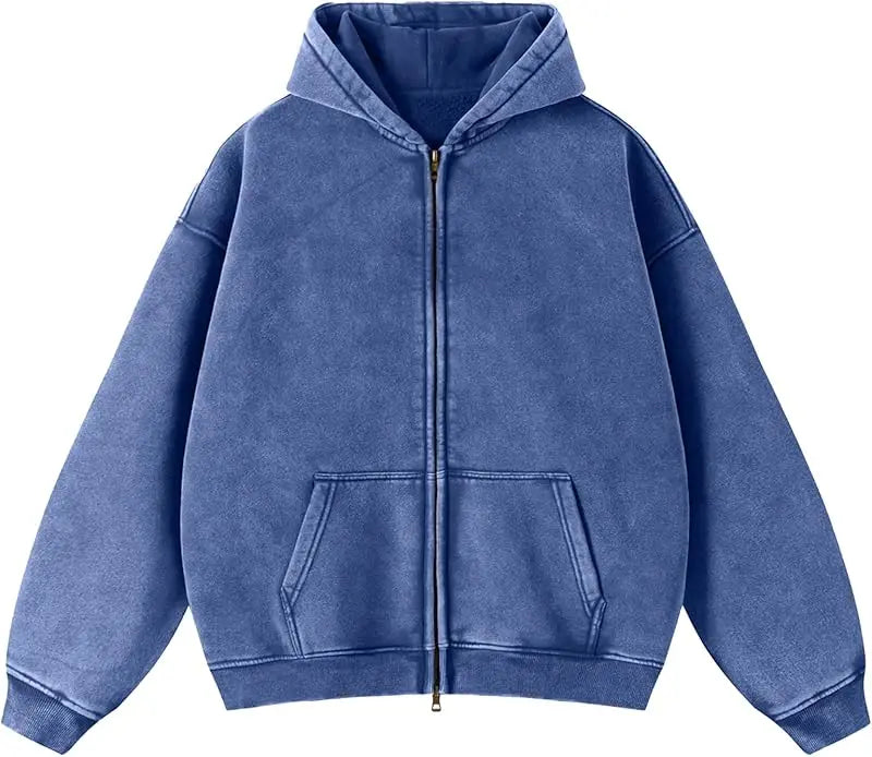Oversized Zip Up Hoodie Jacket