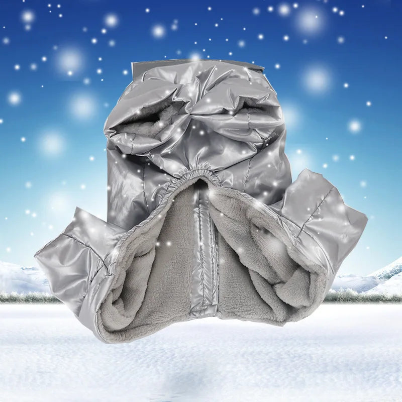 Waterproof Winter Dog Coat. Warm Fleece Jacket for Small Dogs