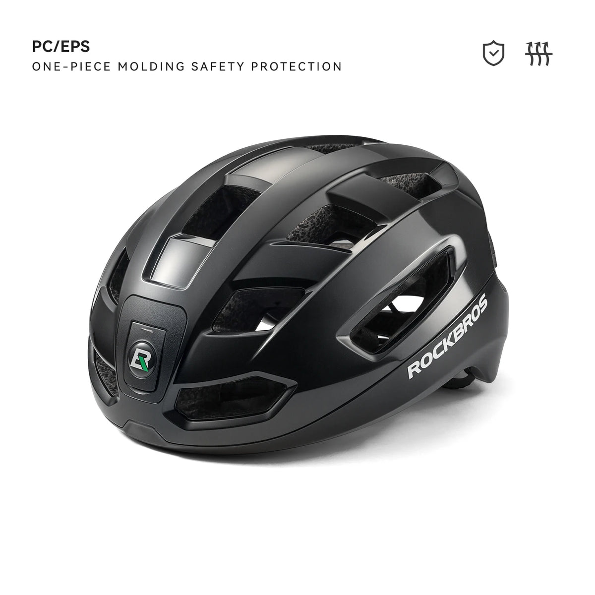 ROCKBROS Smart Bike Helmet with Remote Control LED Turn Signal Light