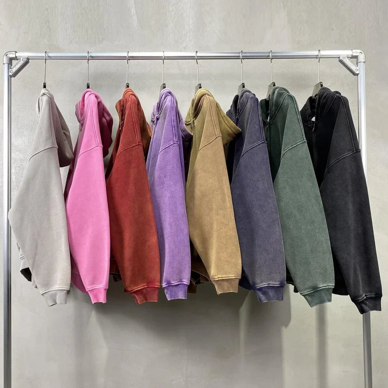 Oversized Zip Up Hoodie Jacket