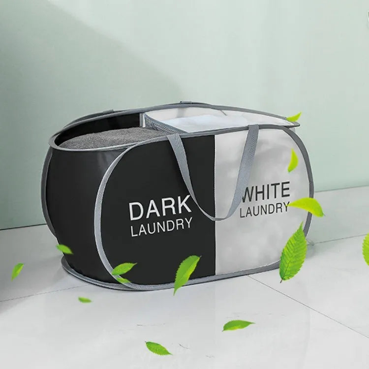 Large Foldable Laundry Sorting Hamper with Carry Handles