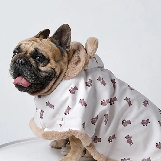 Dog Winter Coat With Hat Cat Cold Weather Coat Wraps Pets Wear Hats And Blankets Cat Cold Weather Coat Wraps Cute Soft