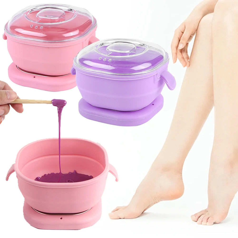 Silicone Wax Warmer Foldable 100W 400ml Hair Removal