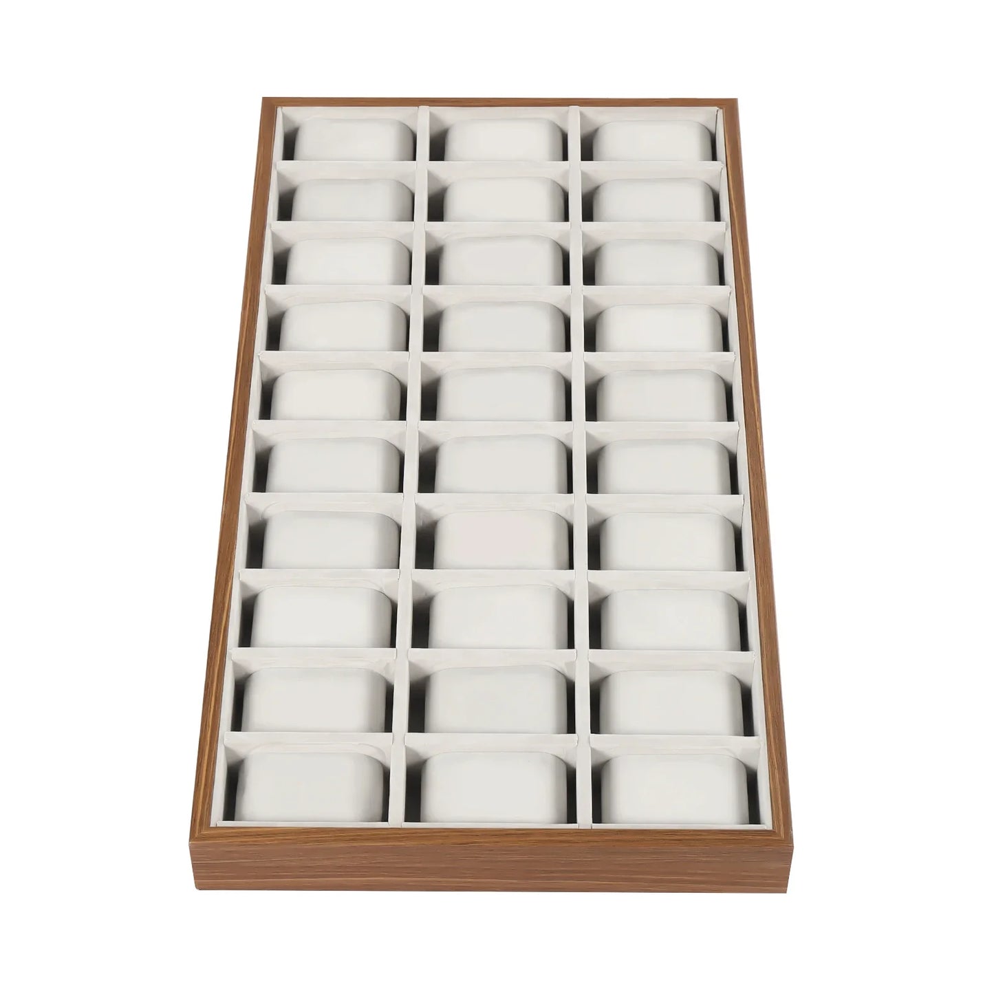 30 Slots Wooden Watch Box Organizer Luxury Large Watch Jewelry Display Storage Box Pillows Case Wood Gift