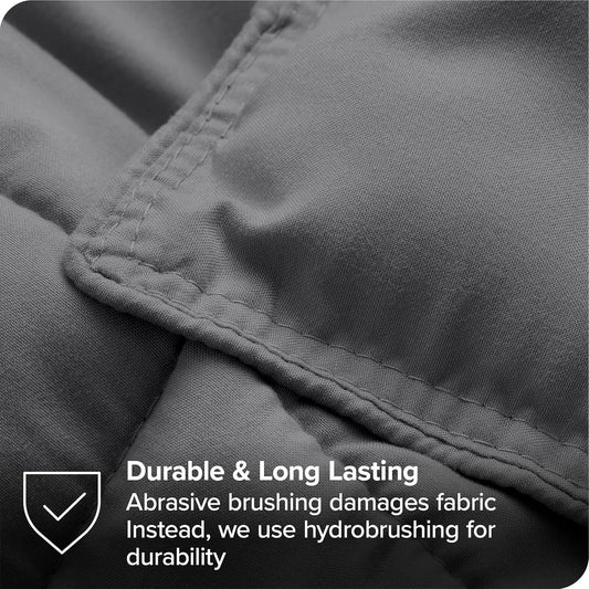 Bed-in-A-Bag 7 Piece Comforter & Sheet Set - Full - Goose Down Alternative - Ultra-Soft 1800 Premium - Bedding Set