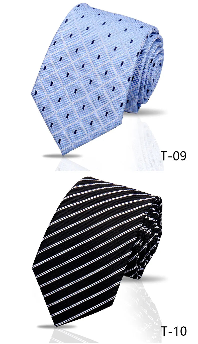 Men's Tie Brand New Fashion Blue Necktie Green Orange Gravatas For Men Paisley Floral Fit Wedding Workplace Slim Dots Wholesale