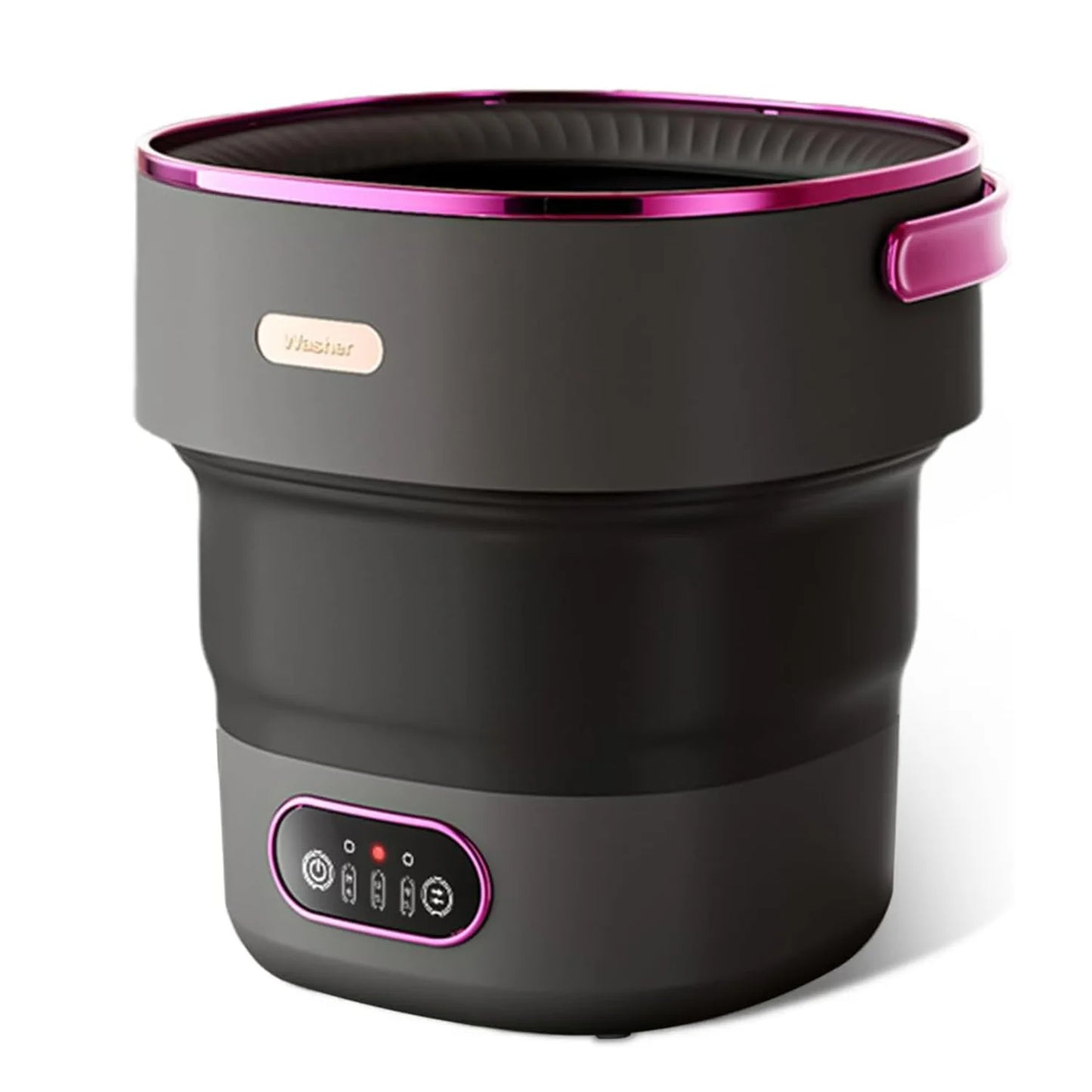13L Foldable Portable Washing Machine.Mini Washer for Socks, Underwear & Small Laundry