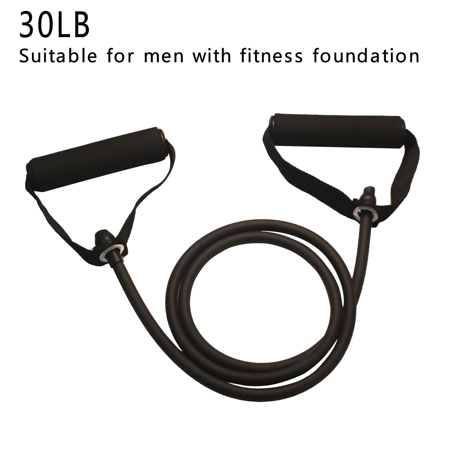 Resistance Bands Workout Set for Home Gym Strength Training and Full Body Exercise