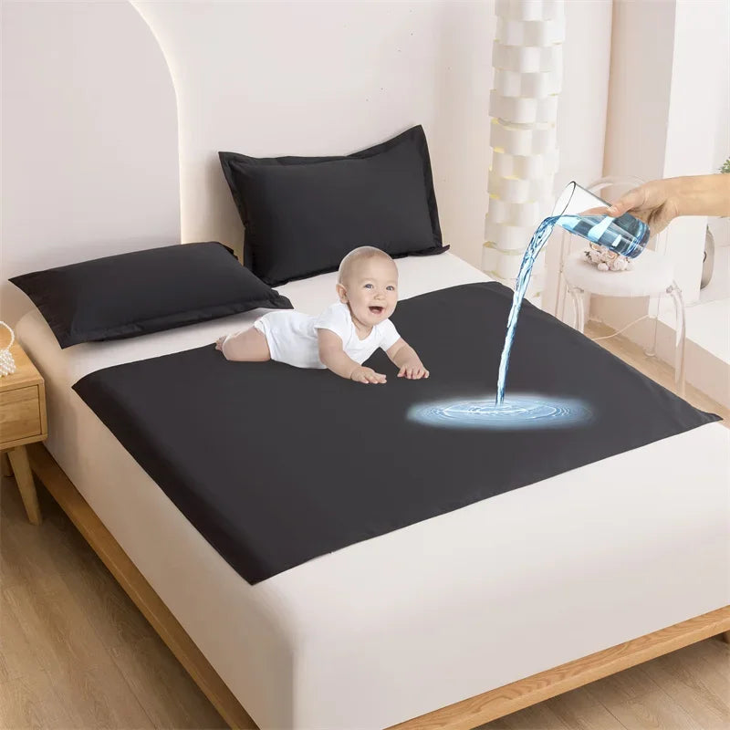 Waterproof Mattress Protector Cover. Soft Breathable TPU Bed Cover