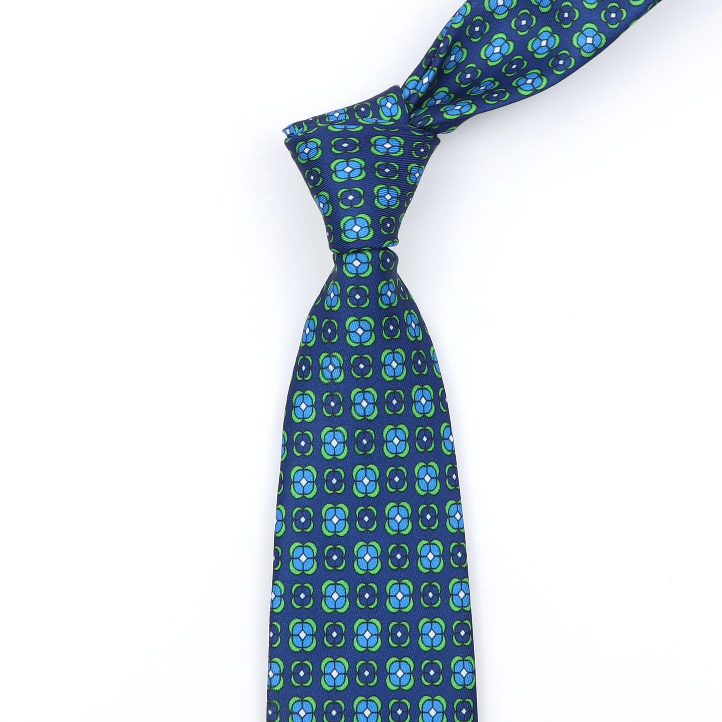 Luxury Floral & Paisley Men’s Silk Necktie .Wedding & Business Tie