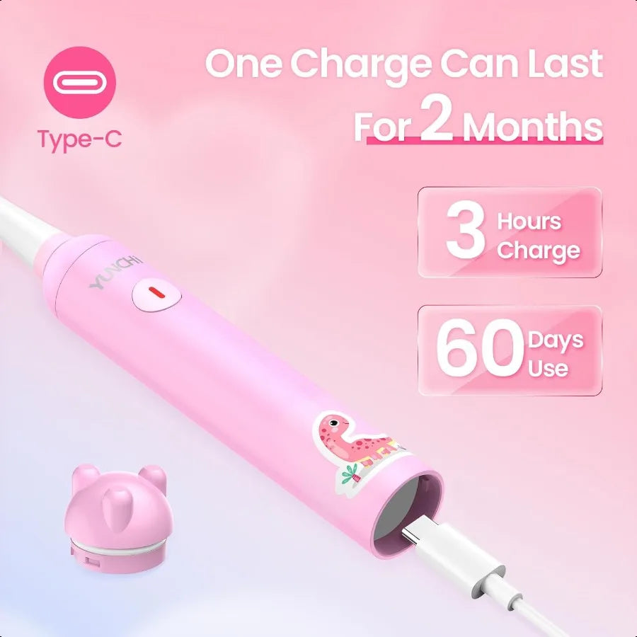 K5 Rechargeable Electric Toothbrush With Waterproof Stickers