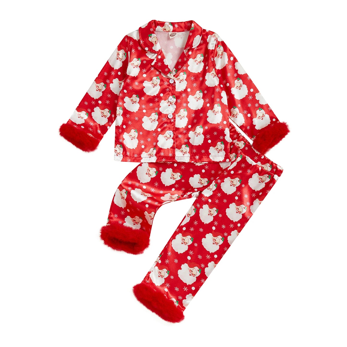 Women s Christmas Pajamas Set with Reindeer Print and Matching Fuzzy Socks Cozy Sleepwear Lounge Wear for Ladies