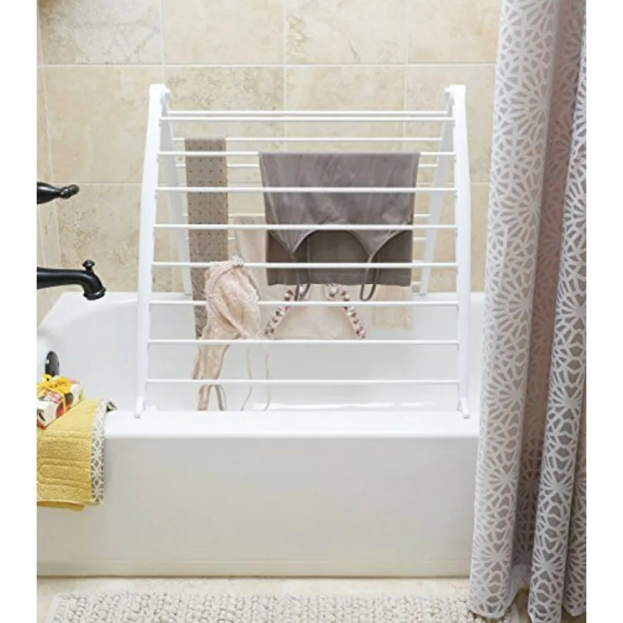 Freestanding Foldable Clothes Drying Rack for Indoor Laundry, Towels & Delicate Clothing