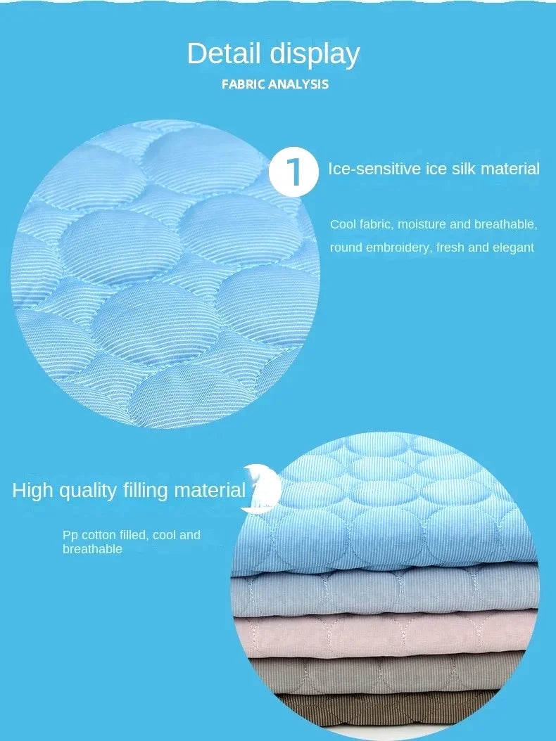 Ultimate Cooling Pet Mat. Breathable Washable Summer Cooling Pad for Dogs & Cats