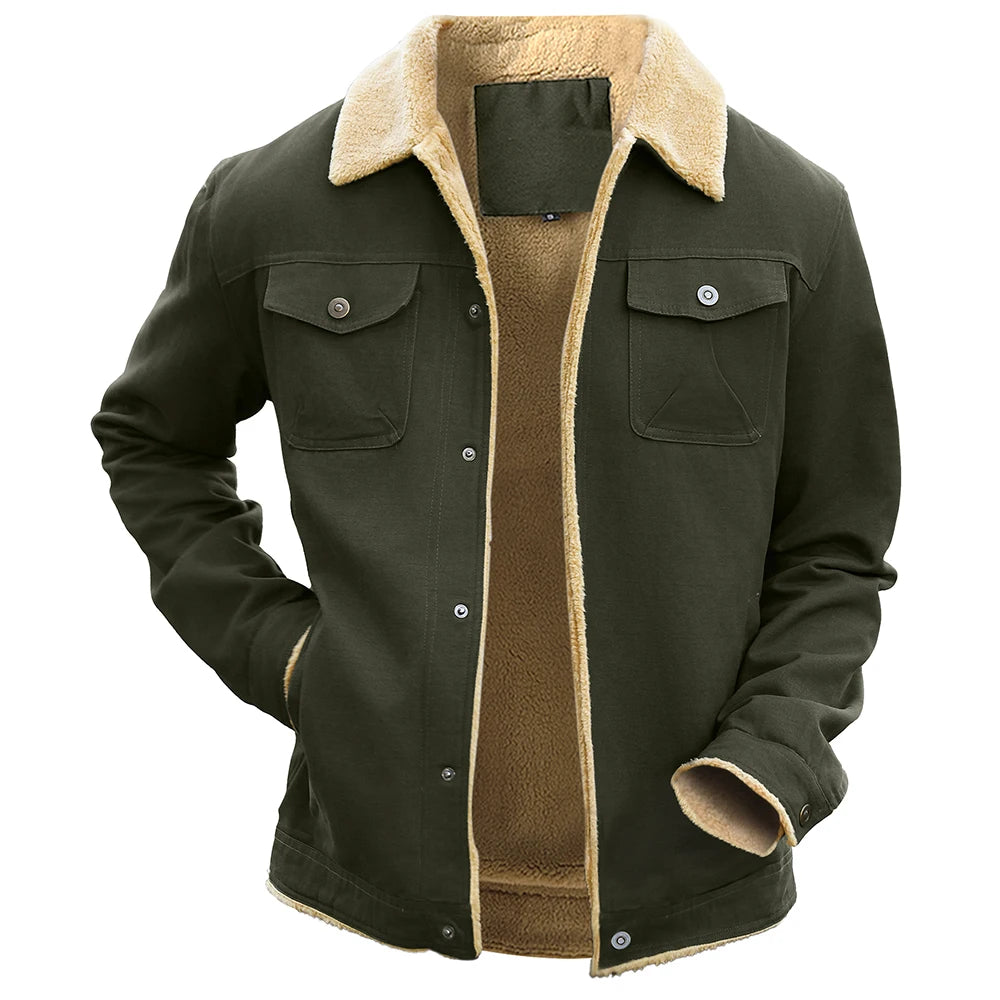 Men’s Fleece Lined Winter Jacket