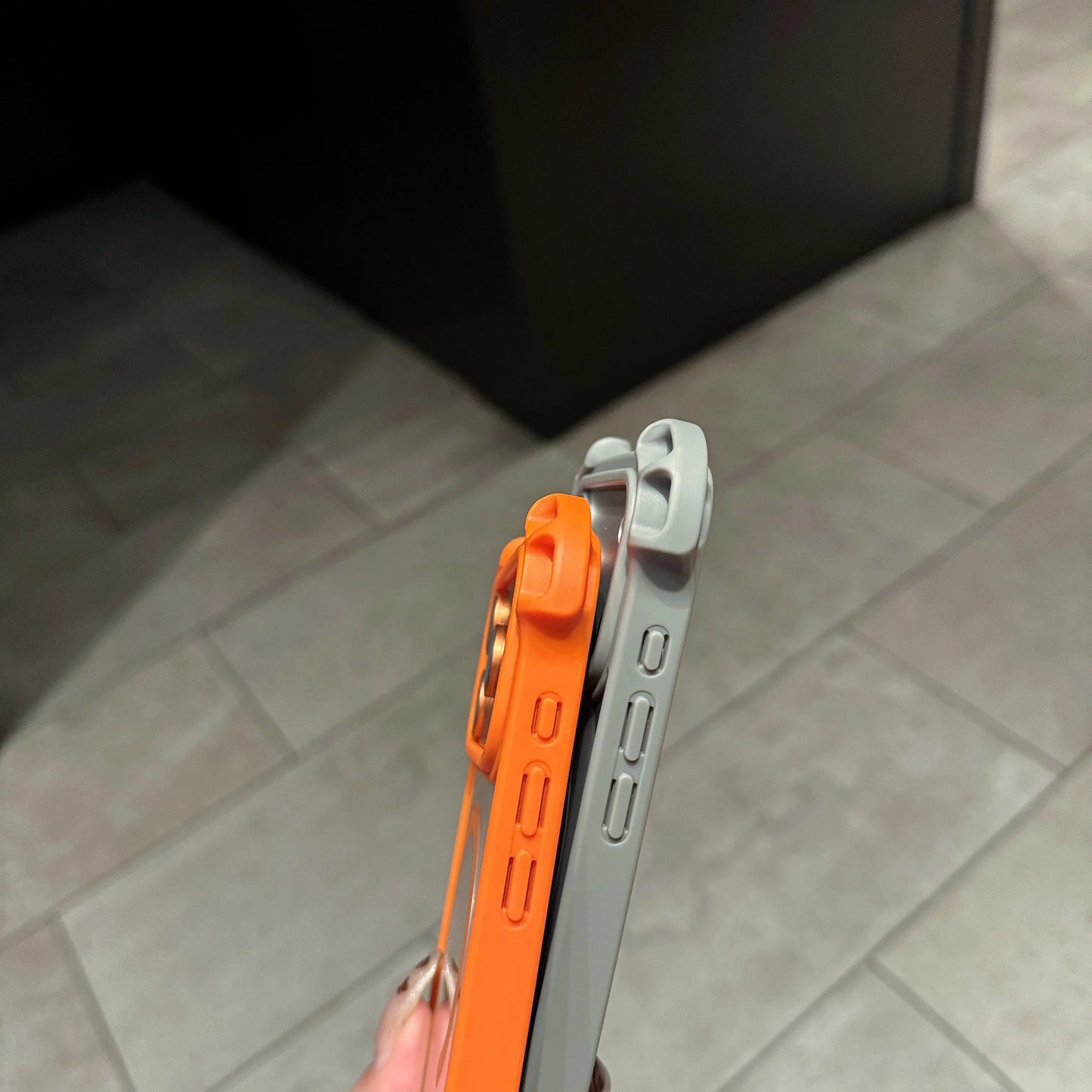 Clear Magnetic Protective Phone Case with Reinforced Corners