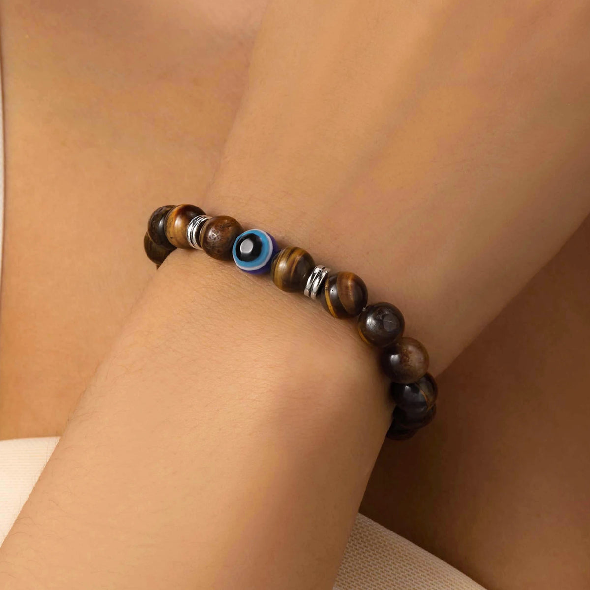 Evil Eye Beaded Bracelet  Multicolor Options