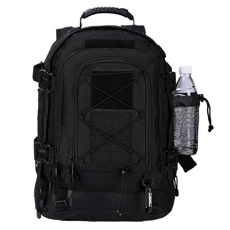 60L Tactical Hiking Backpack with MOLLE Webbing