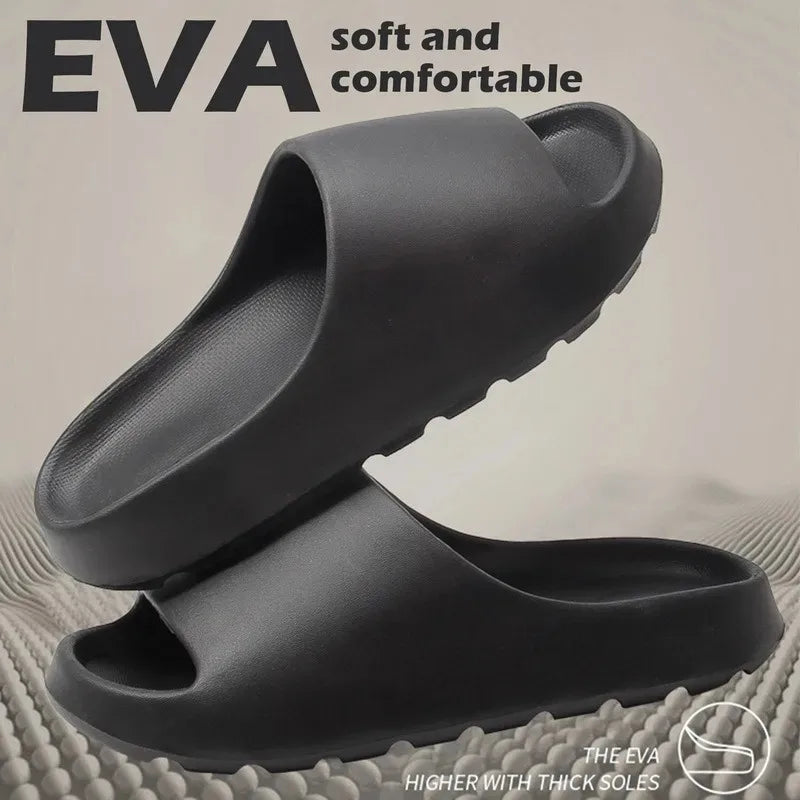 Cloud Cushion Coconut Slippers .Ultra Soft EVA Comfort Slides