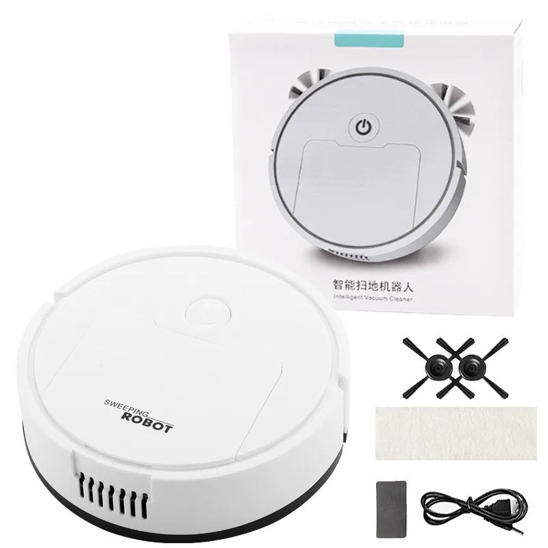 3-in-1 Mini Robot Vacuum | Sweep, Vacuum & Mop