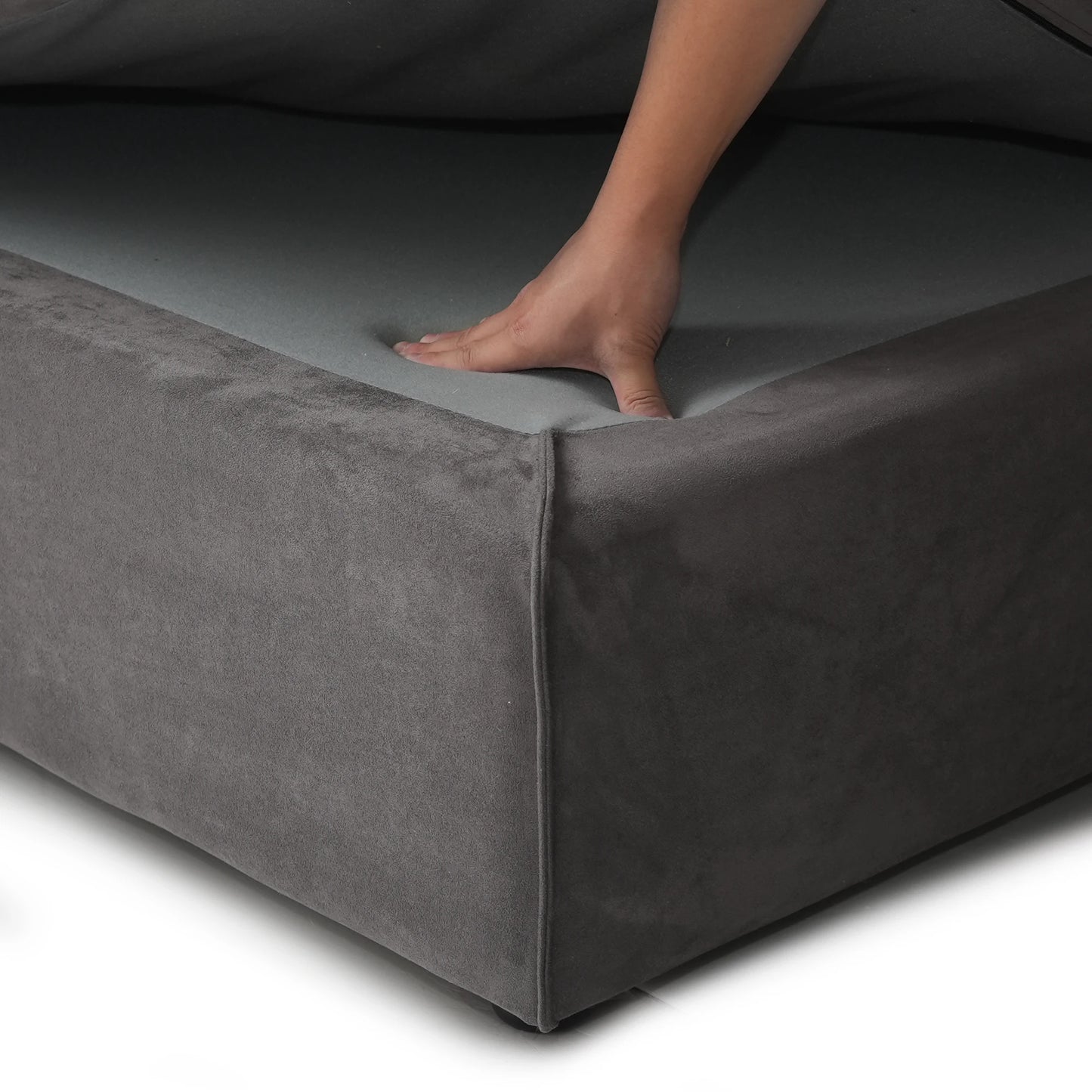 Modular Cloud Sectional Couch Oversized Down Filled Sofa Couches with Chaise Ottoman Adjustable Backrest Couch For Living Room