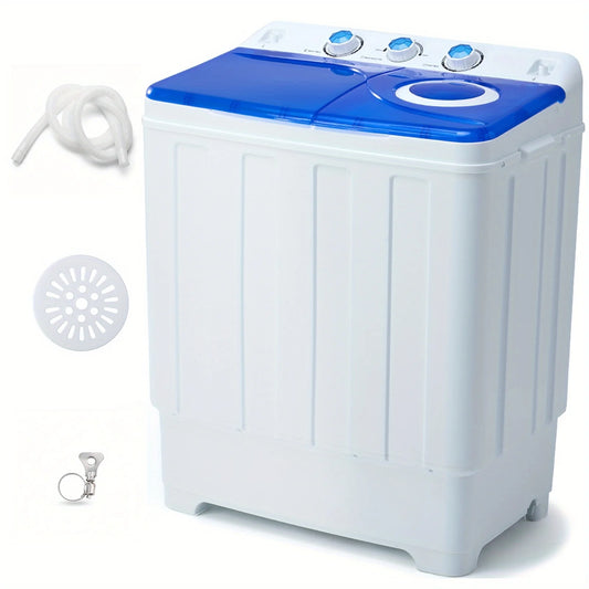 Portable Washing Machine & Spin Dryer Combo – Compact Twin Tub Washer for Apartments, RVs, Dorms & Small Spaces