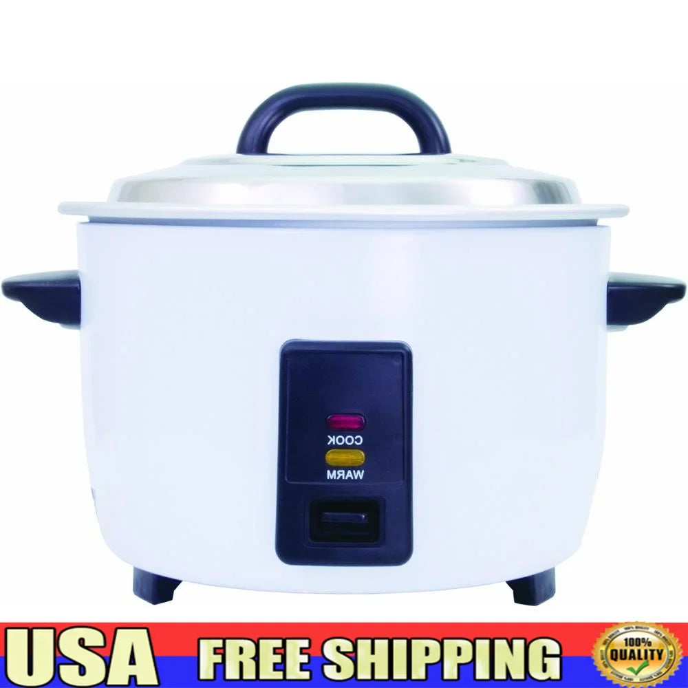 Electric Rice Warmer Nonstick 30 Cup Capacity for Catering