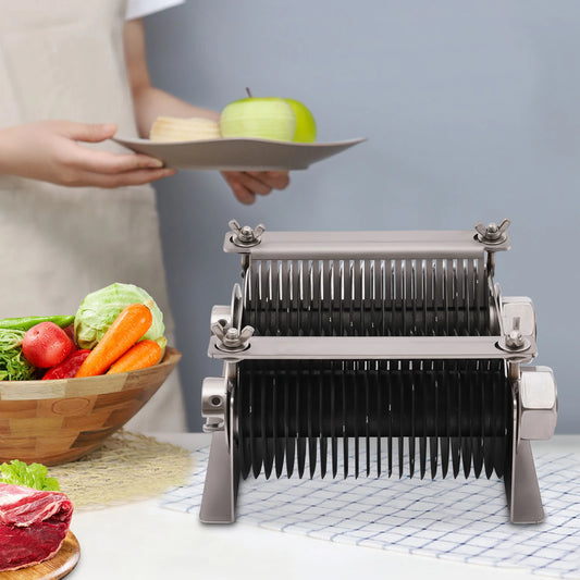 Stainless Steel Meat Slicer Manual 5mm Cutting Thickness