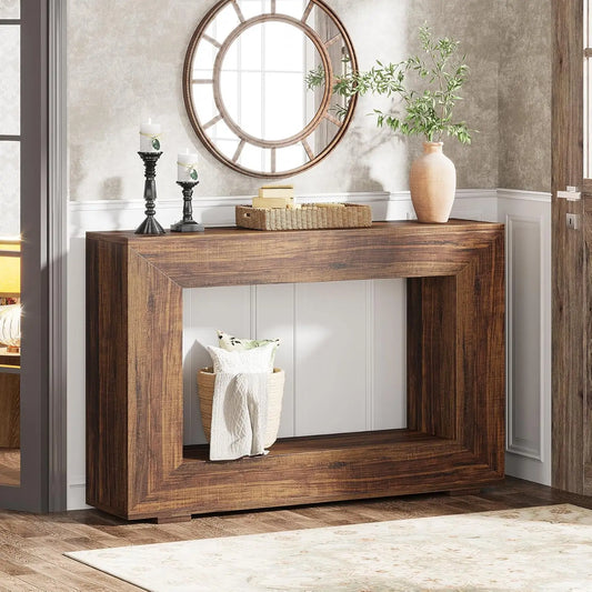 LITTLE TREE Console Table with Storage Space in the Entrance Area for Entrance, Hallway, Living Room