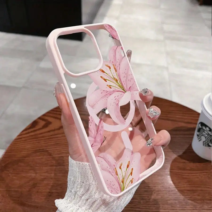 Clear Bow Ribbon Phone Case. Cute Protective Design