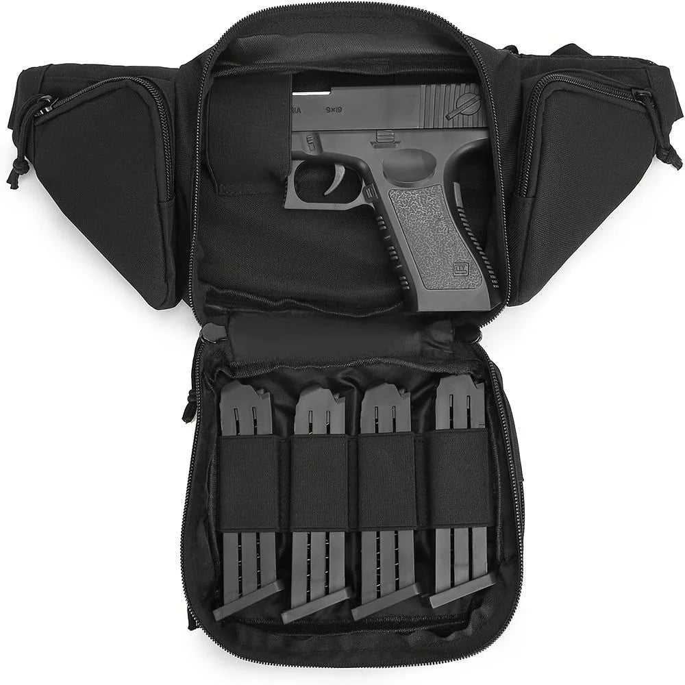 Tactical EDC Waist Pack. Multi-Pocket Utility Belt Bag for Hiking, Camping, Travel & Outdoor Adventures