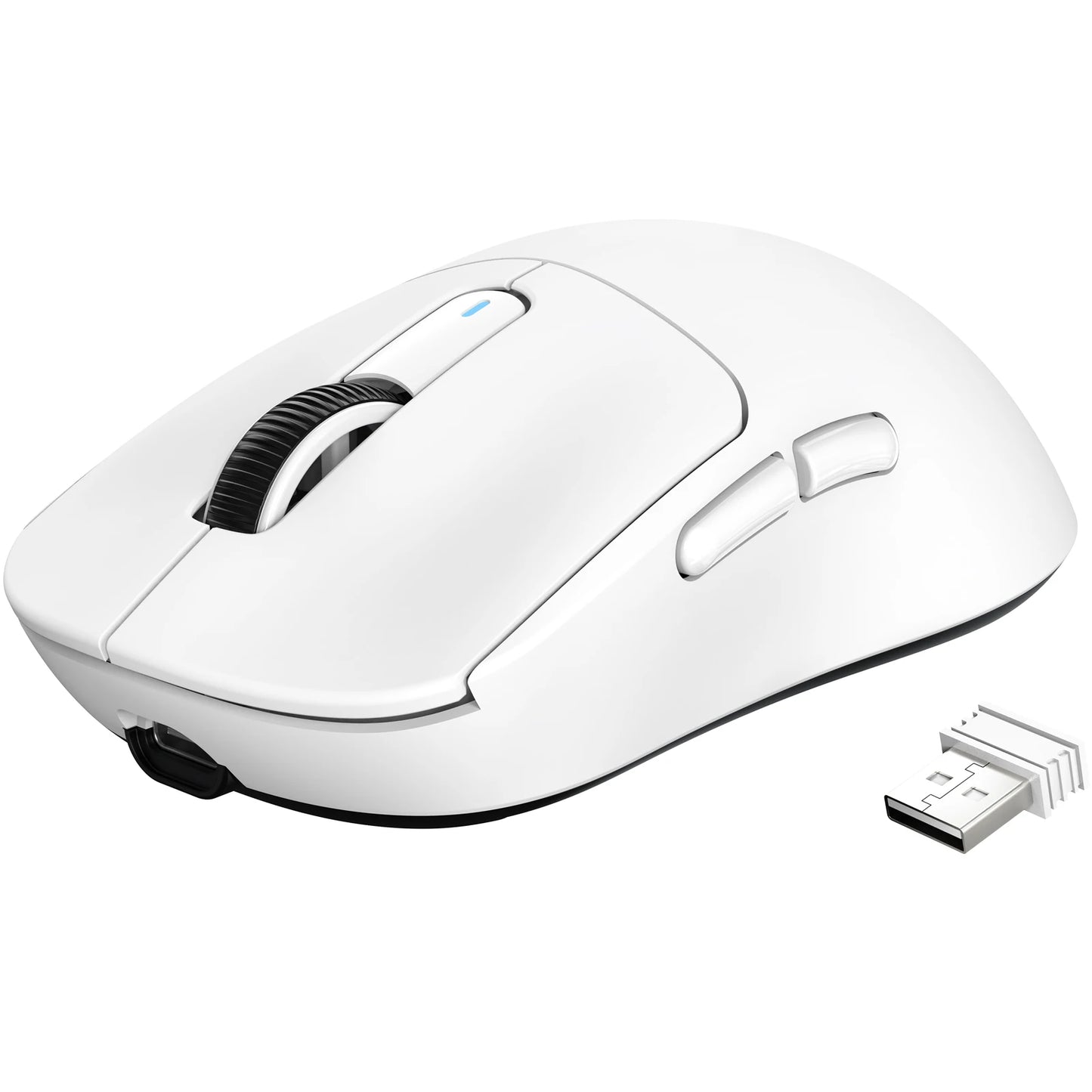 ATTACK SHARK X3 Ultra-Light Wireless Gaming Mouse, 49g Tri-Mode Bluetooth, 2.4GHz & USB-C Rechargeable Ergonomic Mouse for PC, Mac & Laptop