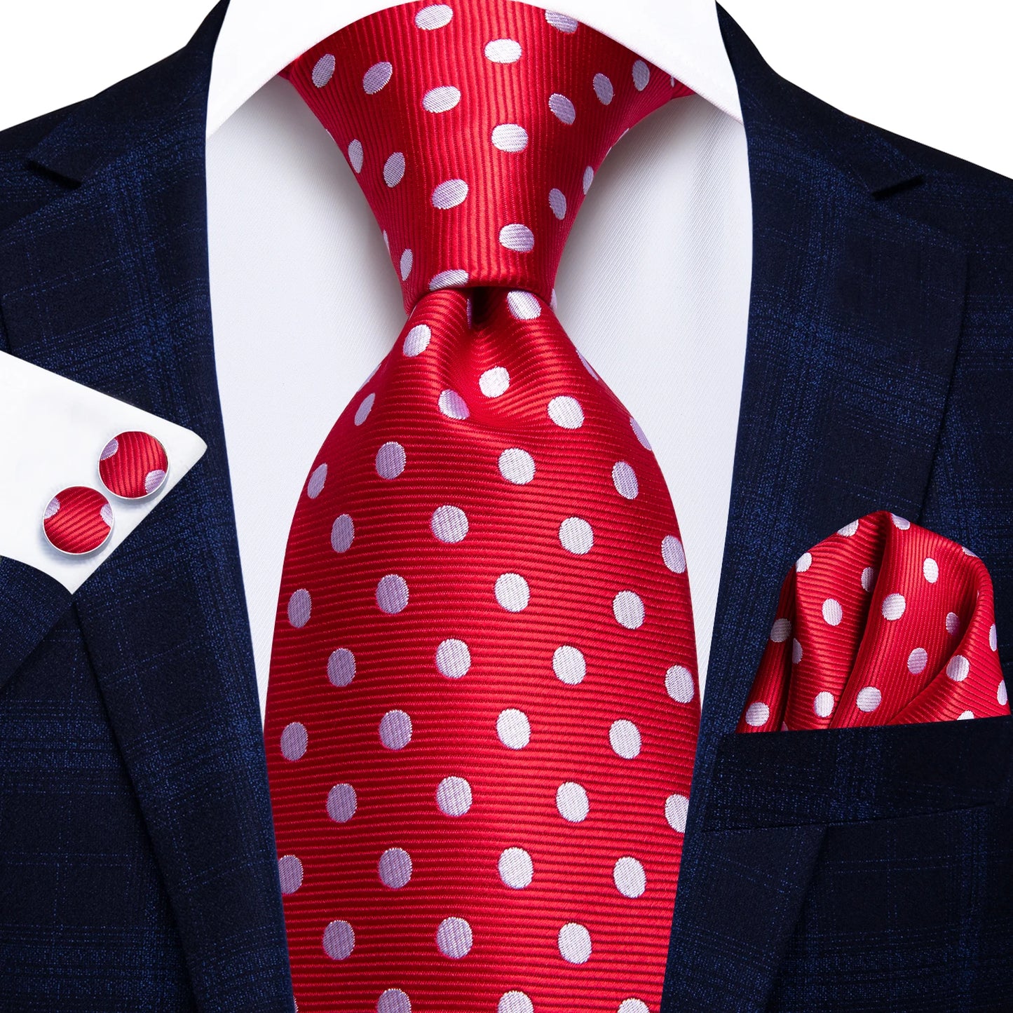 Luxury Paisley Silk Men’s Necktie .Formal Business Wedding Tie Set