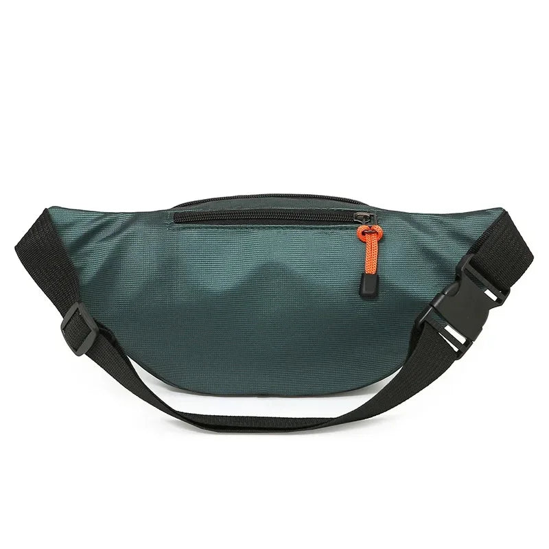 Oxford Waterproof Mobile Waist Bag . Unisex Crossbody Belt Bag for Travel, Hiking & Everyday Use