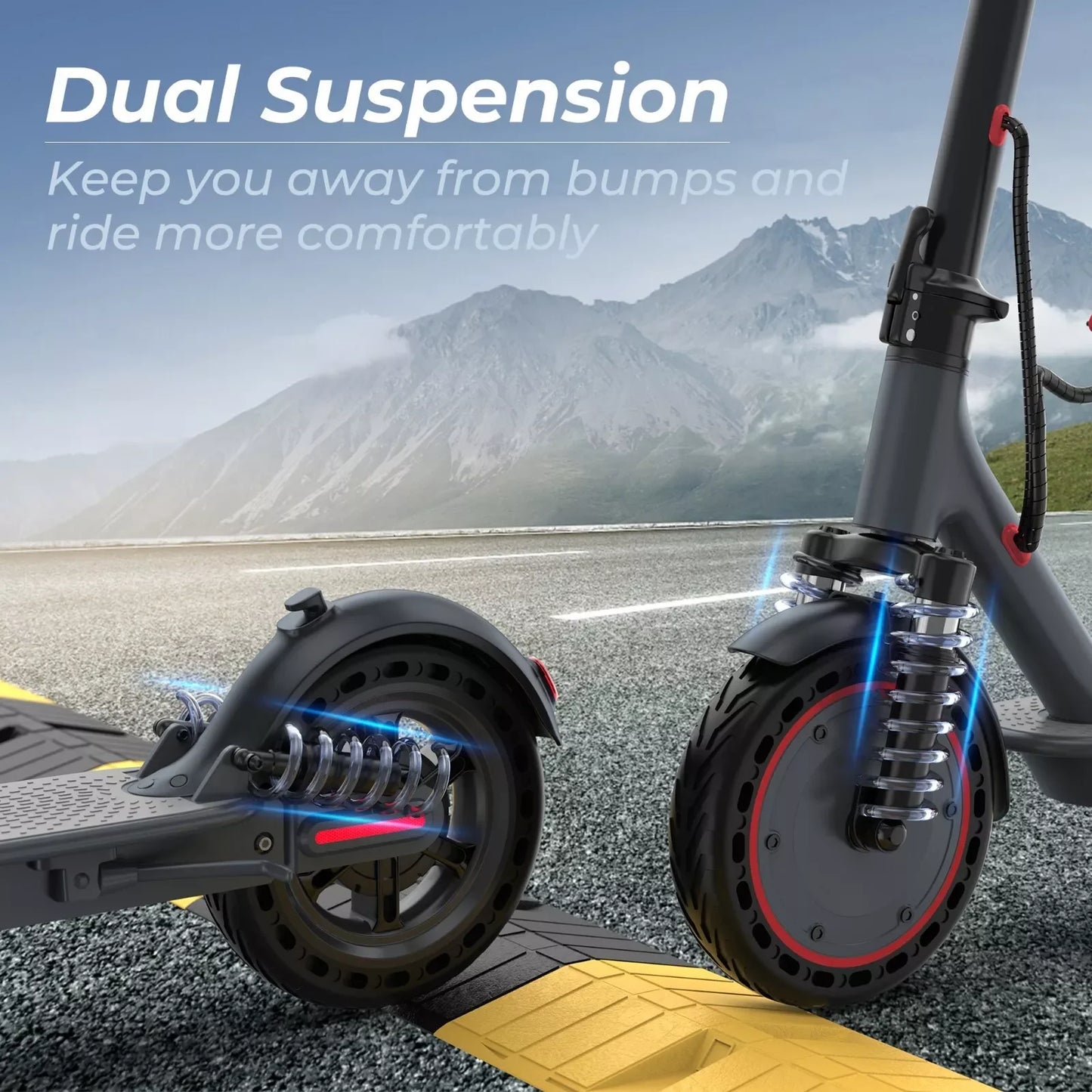 AOVOPRO TMAX 10 Inch Electric Scooter 500W 22 MPH App