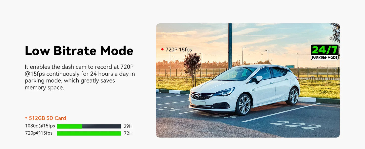 Vantrue N2X 2.7K HDR Dashcam Front and Inside 5G WiFi Dual Dash Camera with IR Night Vision STARVIS 2 Voice Control 60FPS GPS