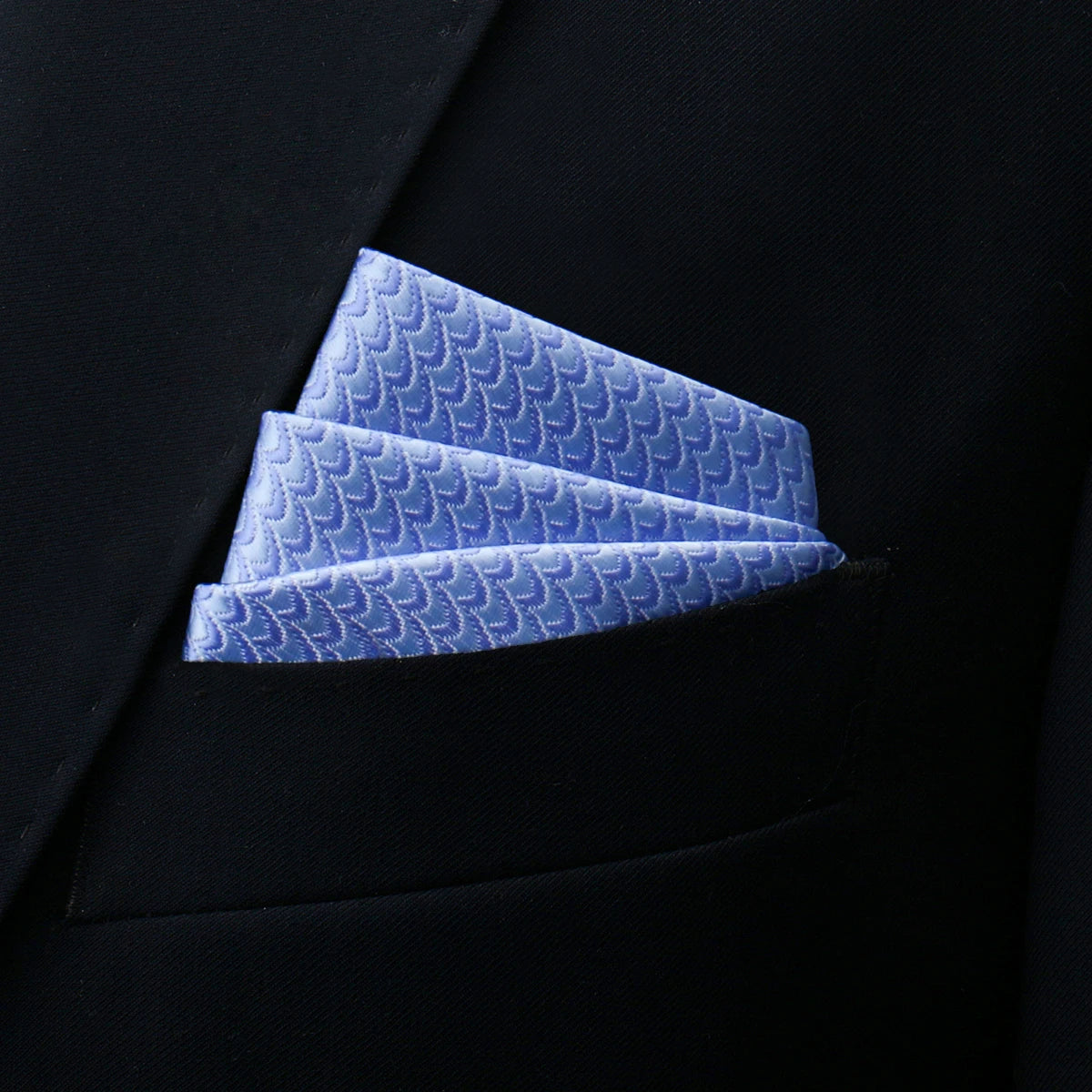 Luxury Men’s Pocket Square Handkerchief. Formal Suit Accessory