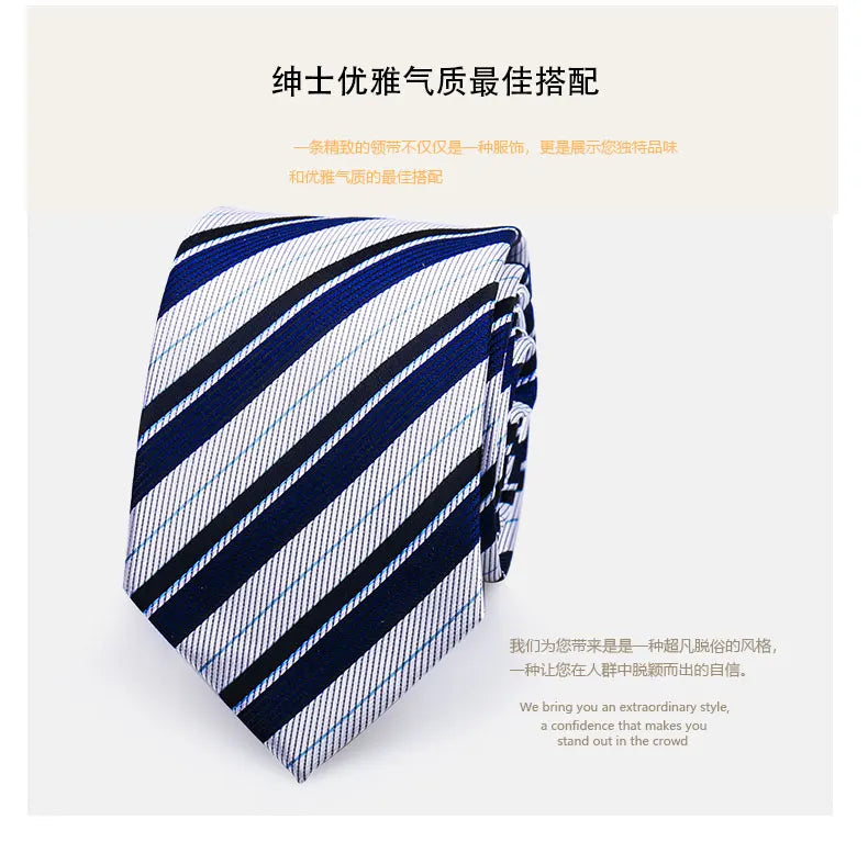 Men's Tie Brand New Fashion Blue Necktie Green Orange Gravatas For Men Paisley Floral Fit Wedding Workplace Slim Dots Wholesale