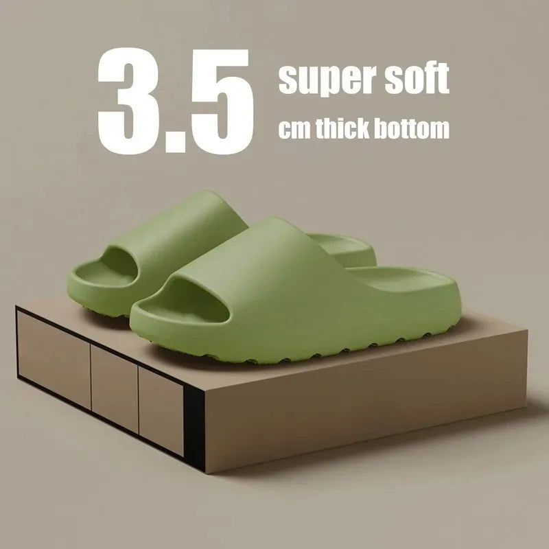 Cloud Cushion Coconut Slippers .Ultra Soft EVA Comfort Slides