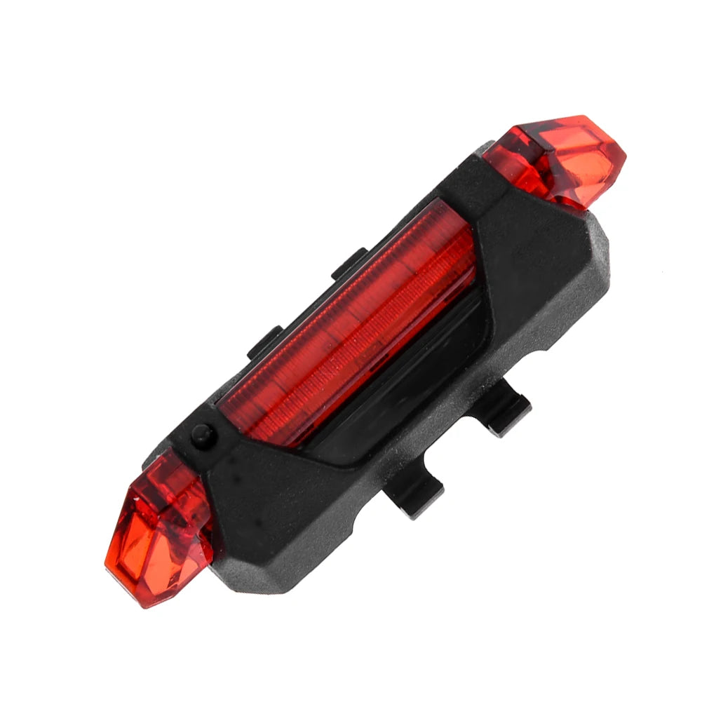 Portable Light Mountain Bike Lights XPE LED Bicycle Front Rear Light Bell Set MTB Bike Night Safety Headlight Lamp